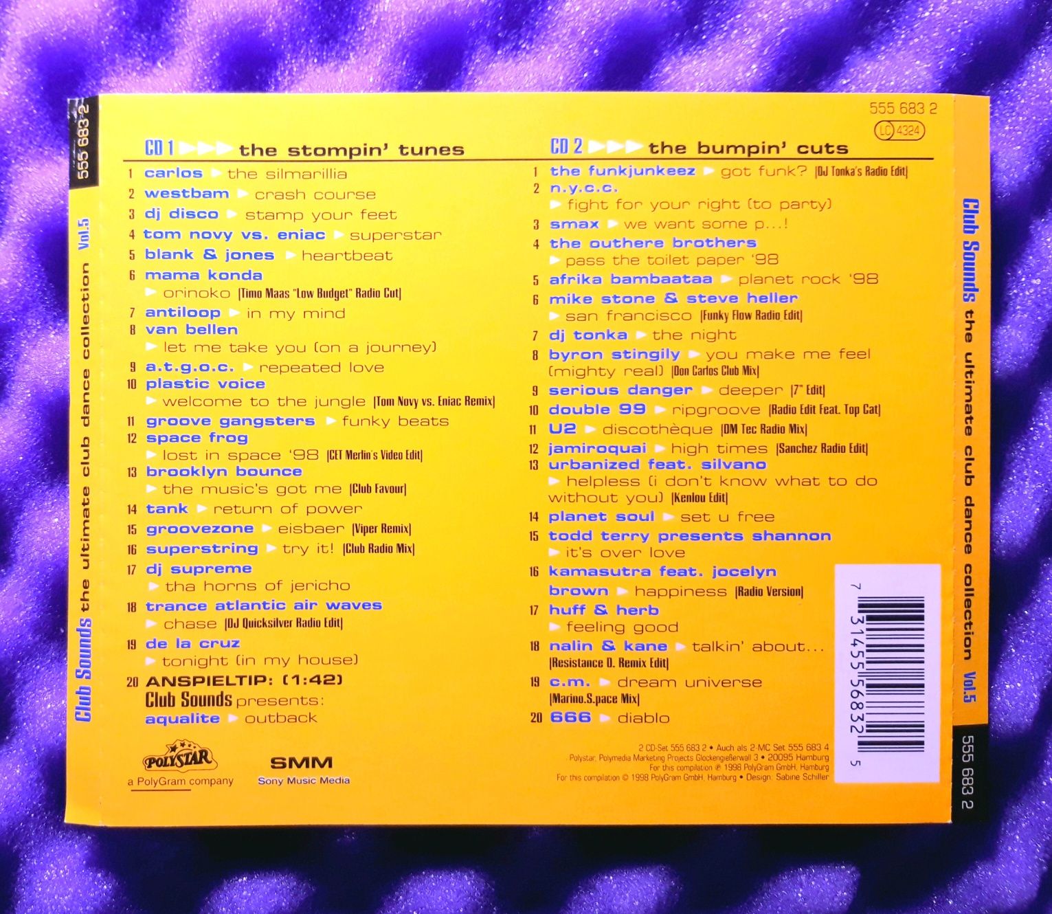 Club Sounds Vol.5 (2xCD, 1998)