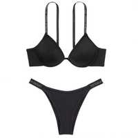 Купальник Victoria's Secret чорний 38C+XL
Розмір: