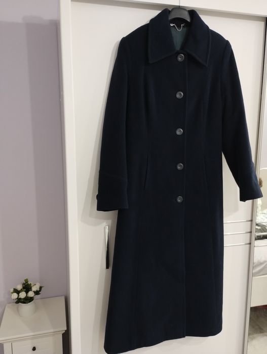 Długi płaszcz damski