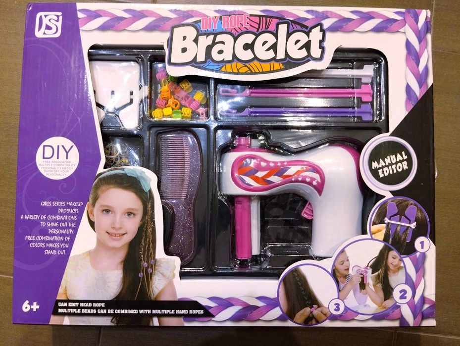 Maszynka do robienia warkoczyków warkoczyki diy rope bracelet