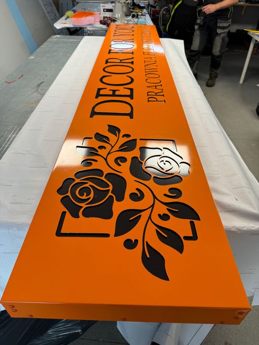 Tabliczki Obrazki Logo Litery Druk reklama