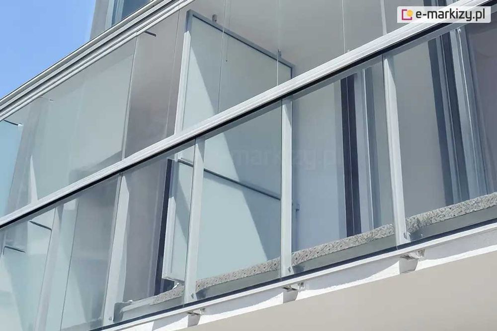 Stałe ściany szklane na taras i do pergoli