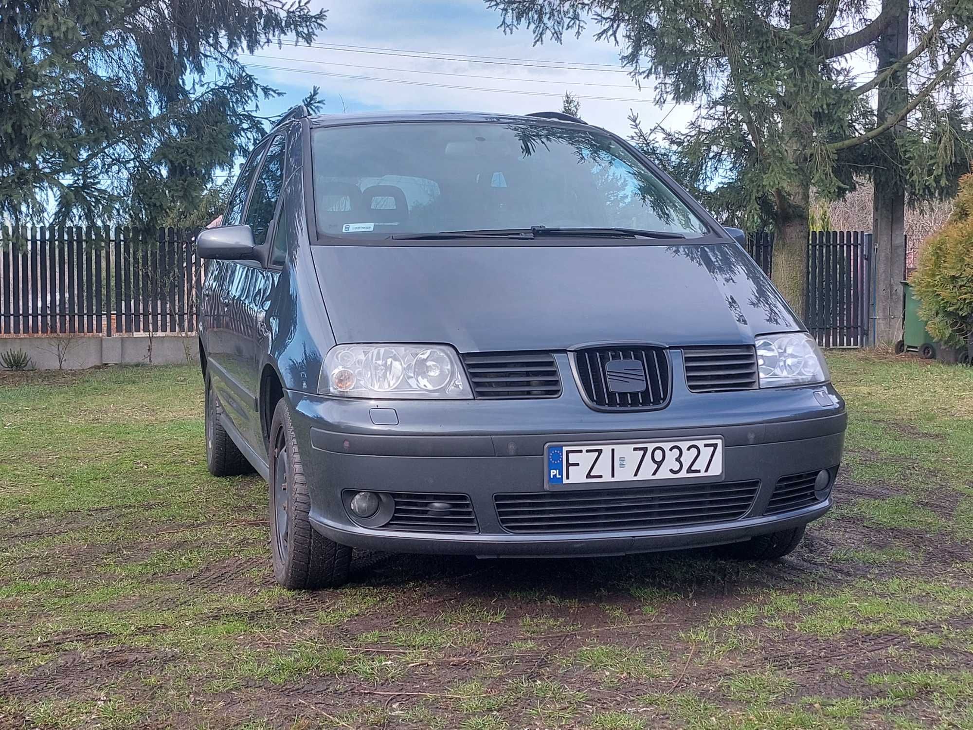 Seat Alhambra o poj. 2.0 TDI i 140 KM rok produkcji 2007