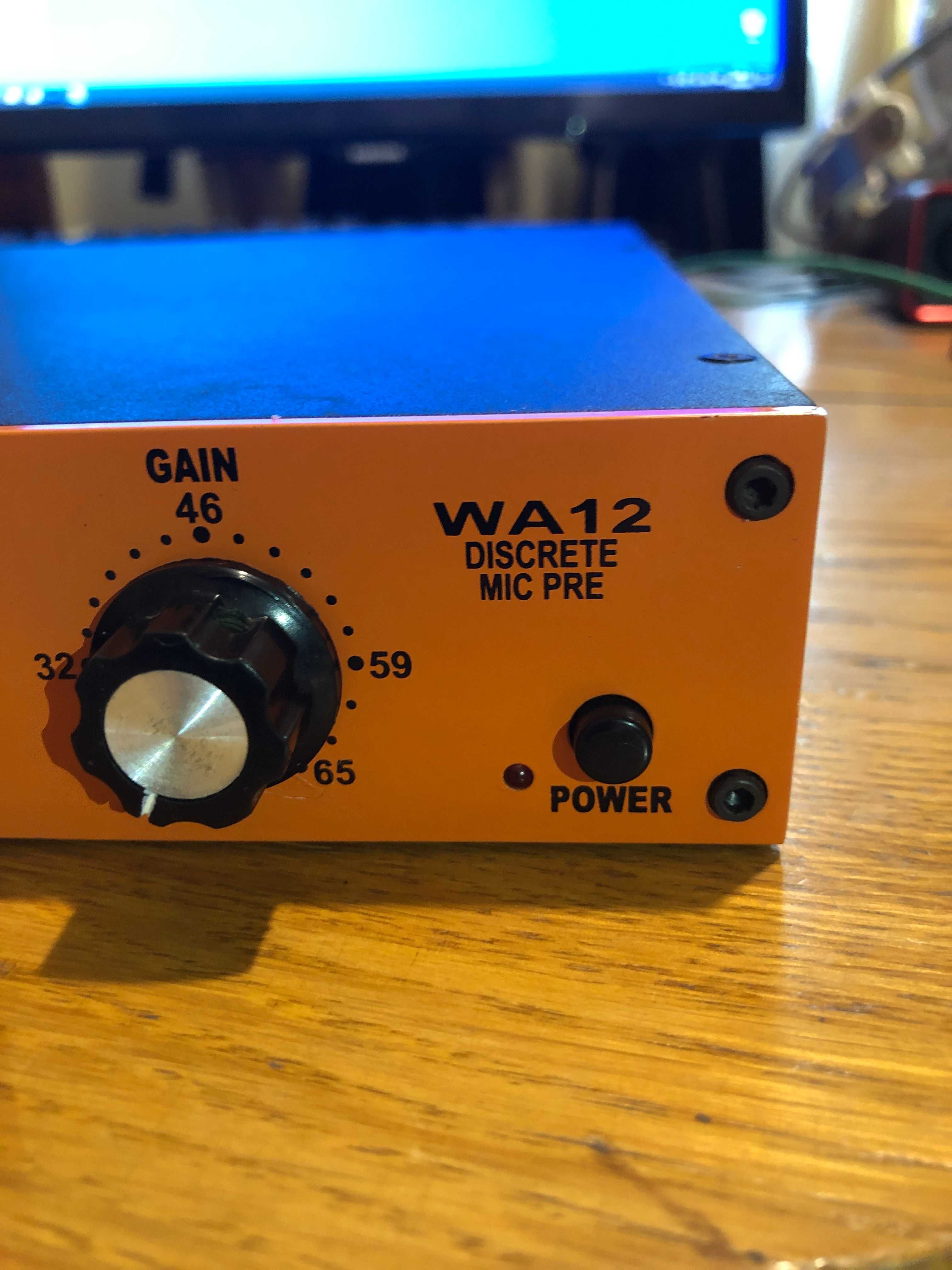 Мікрофонний підсилювач, Преамп (Preamp) Warm Audio WA12