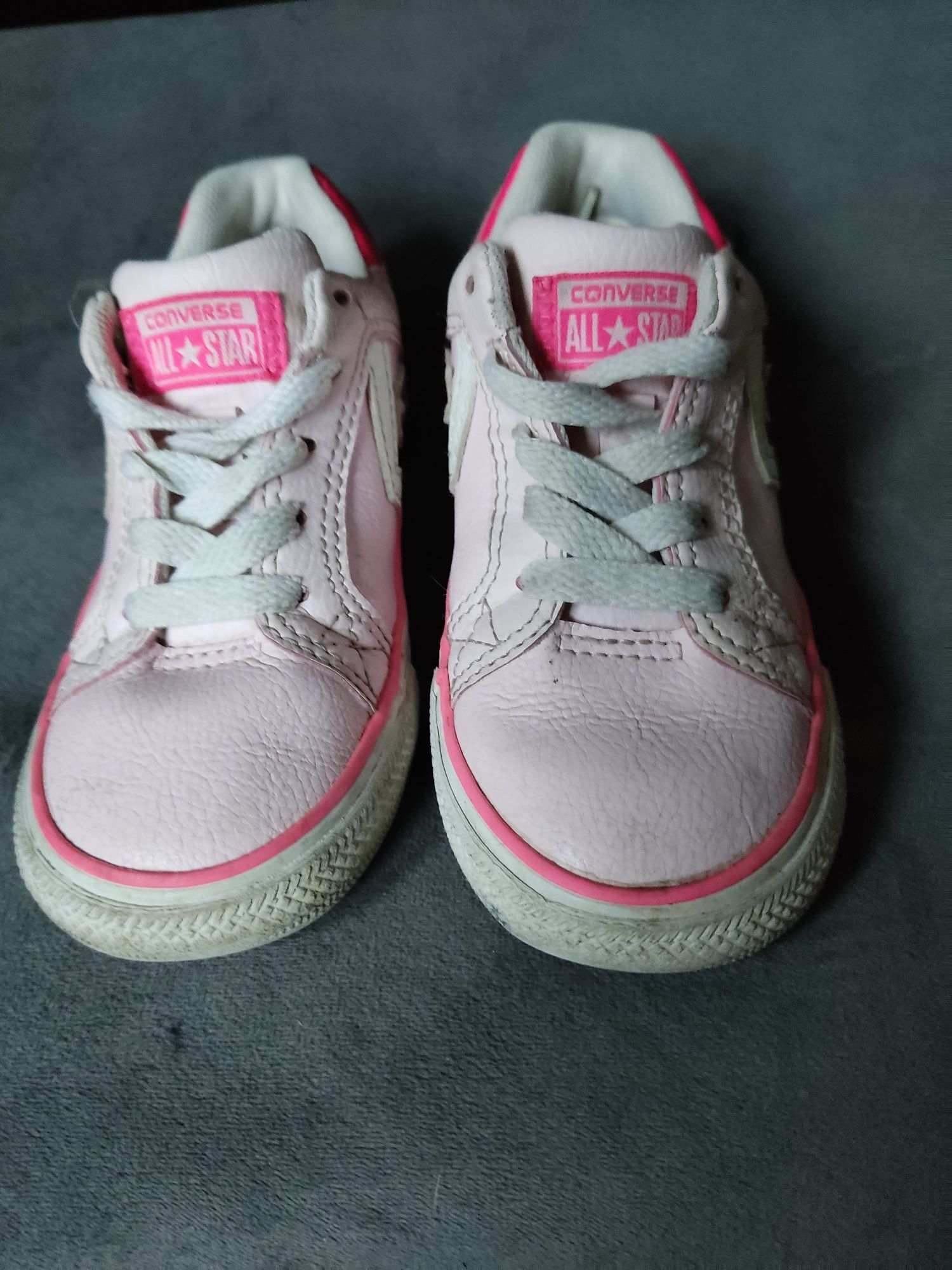 Buty dziewczęce Converse All Star Trampki Adidasy różowe sportowe 25