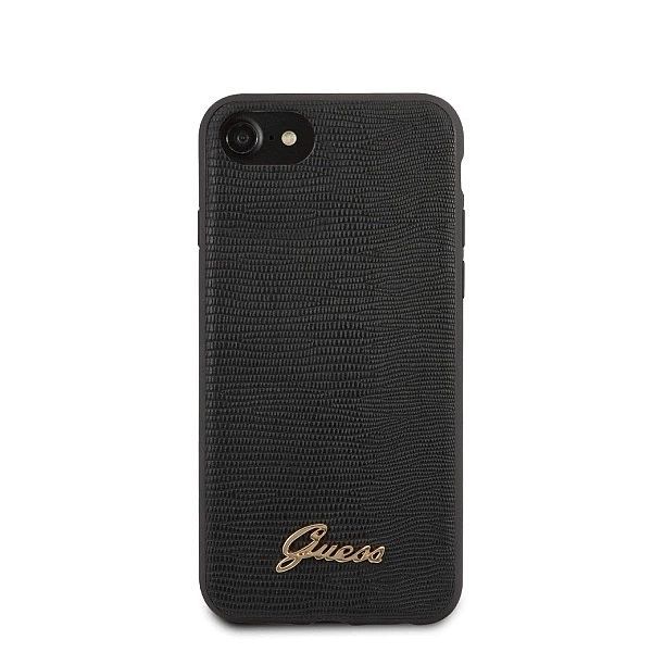 Guess Guhci8pcumllibk iPhone 7/8/se 2020 / Se 2022 czarny/black Lizard