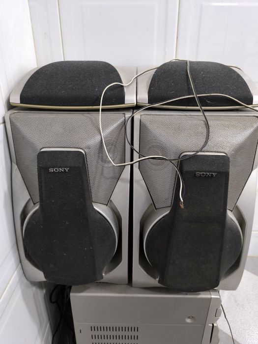 Aparelhagem da Sony  a funcionar