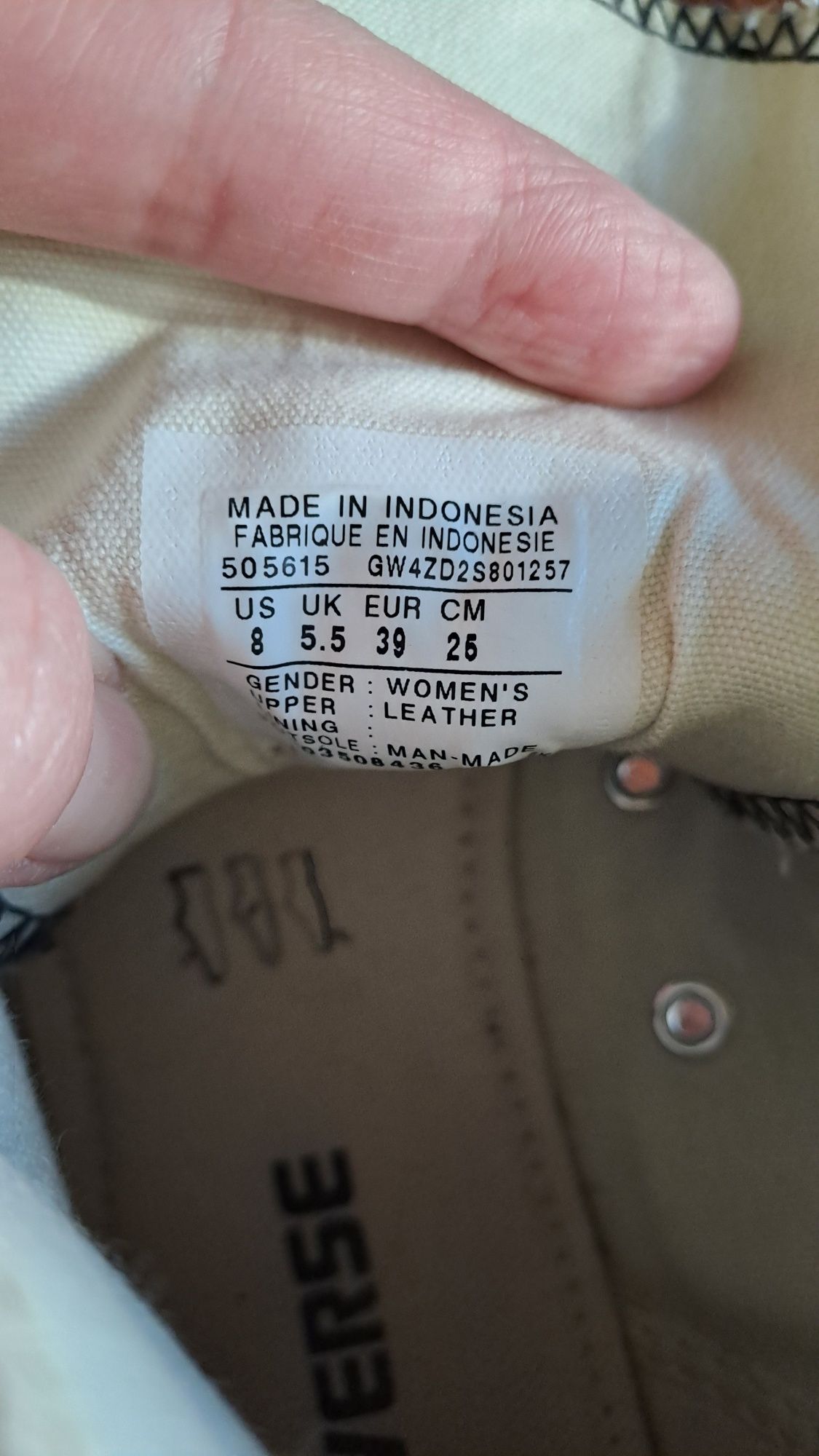 Converse trampki roz 39