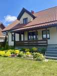 Dom domek nad jeziorem Wigry nad Wigrami na Podlasiu suwalszczyzna