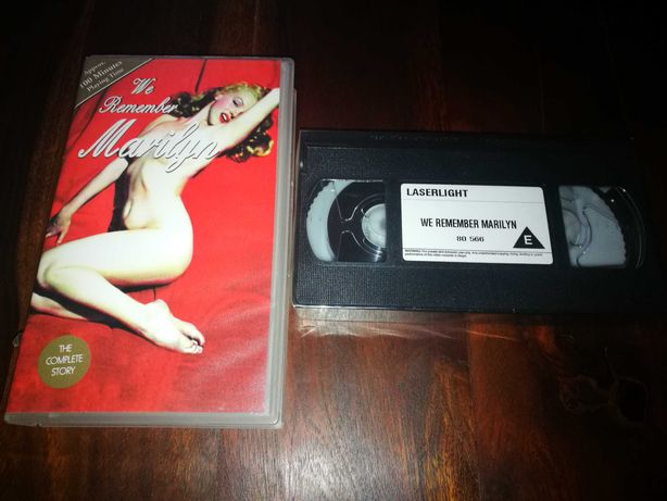 We Remember Marilyn (CASSETE VHS NOVA) RARA