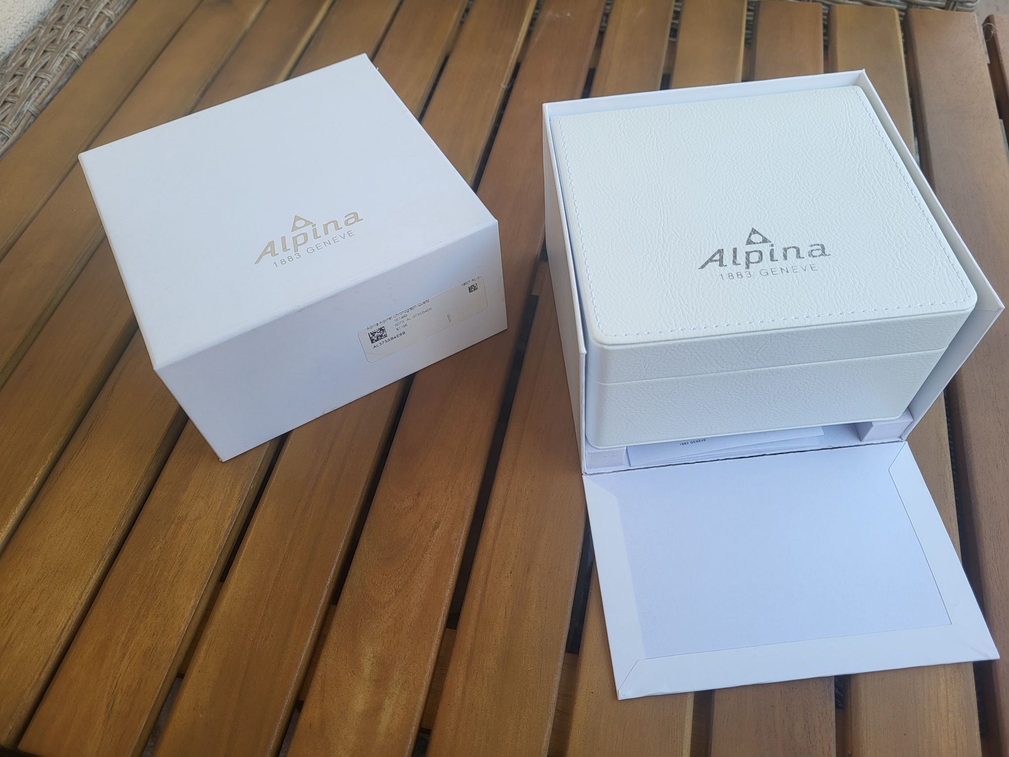 Pudełko etui do zegarka Alpina