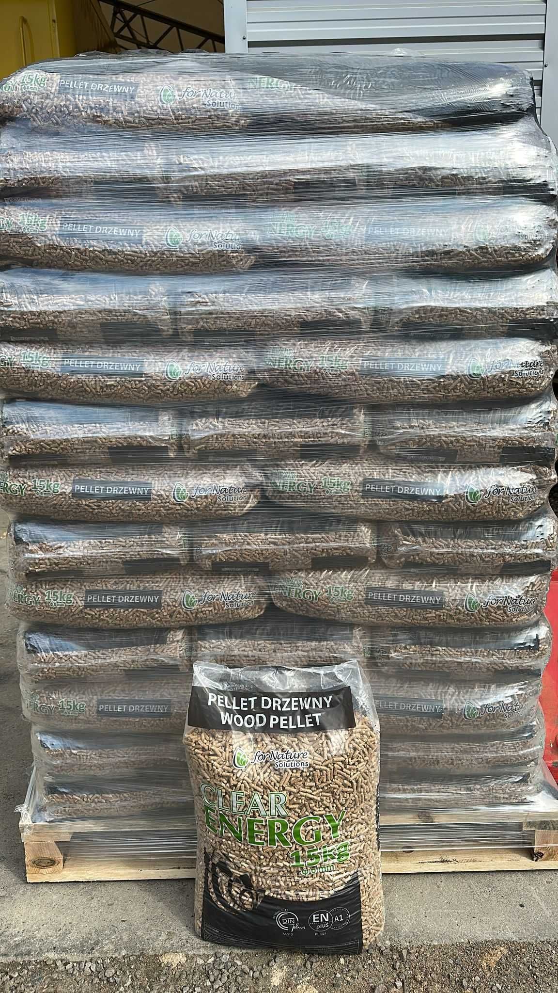 Pellet dla wymagających !!!  Certyfikowany  pellet Clear Energy
