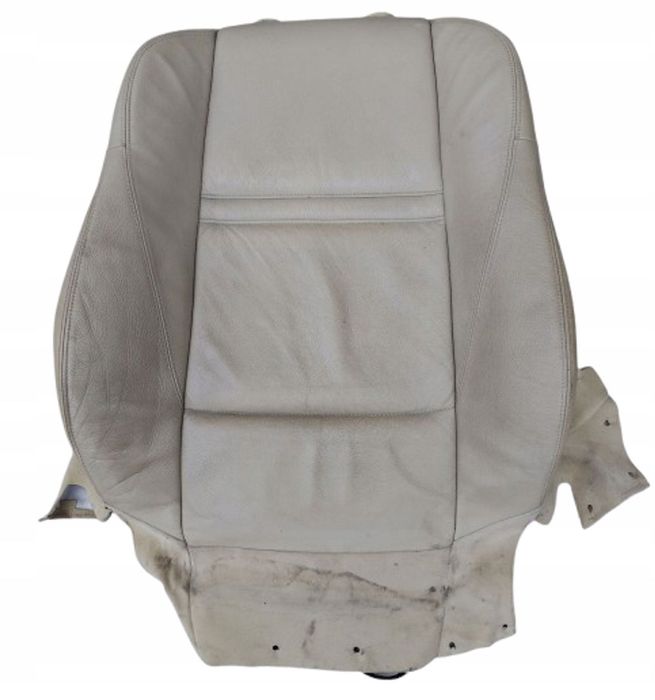 bmw x5 e70 oparcie fotela prawego przedniego jasna podgrzewana skóra