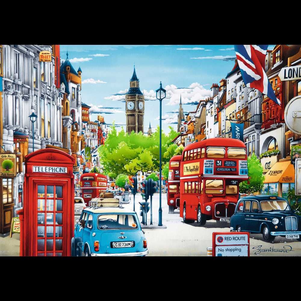 Trefl Nr10557 Puzzle 1000 ULICA LONDYNU