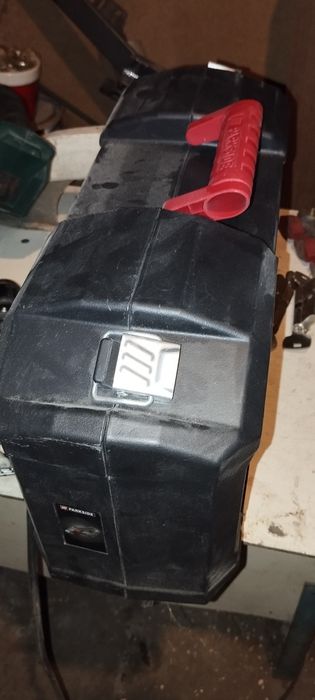 Parkside skrzynka narzędziowa szlifierka itp