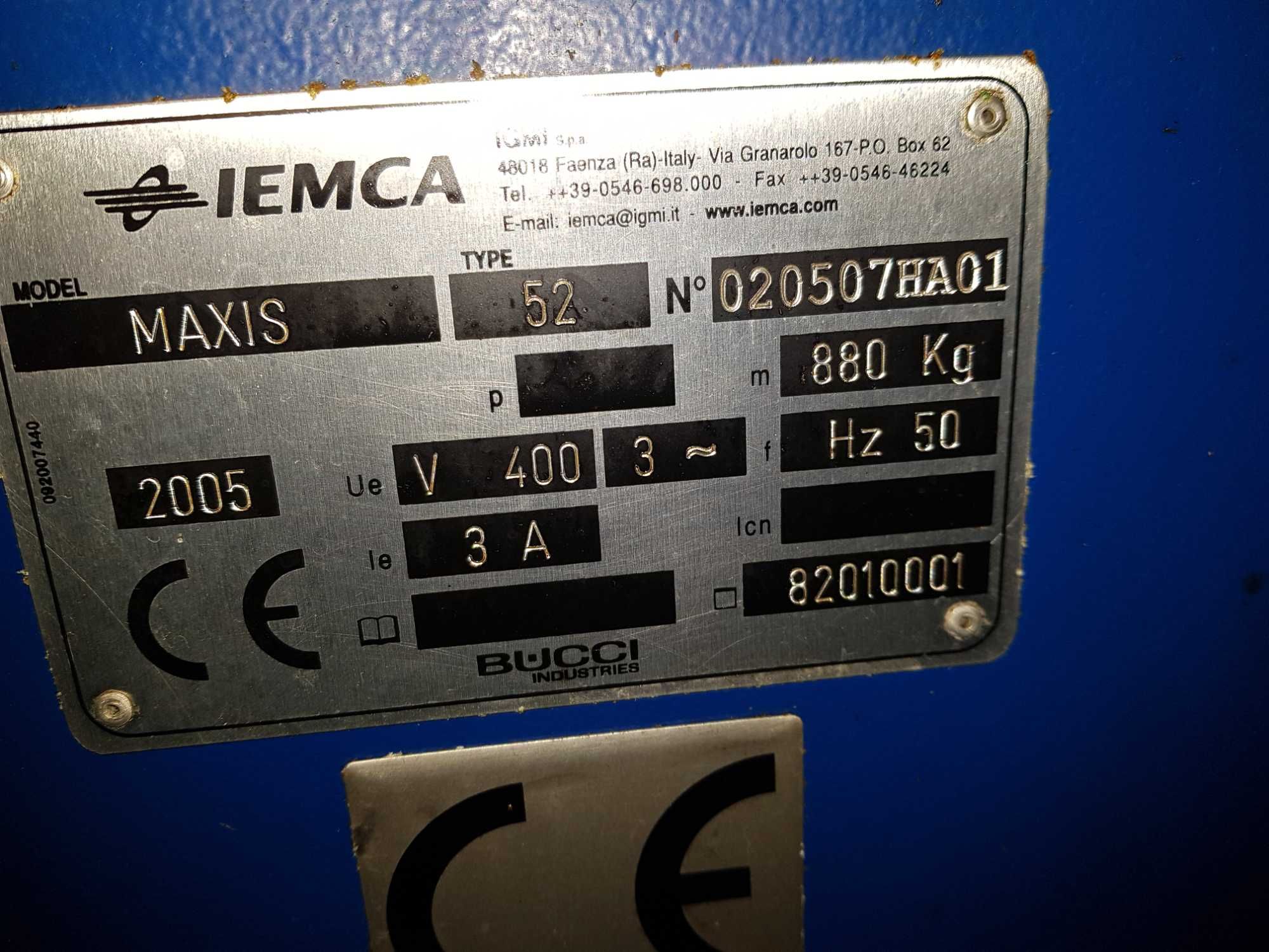 Podajnik pręta do CNC - IEMCA MAXIS 52