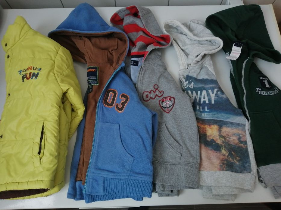 Casacos menino 98 cm