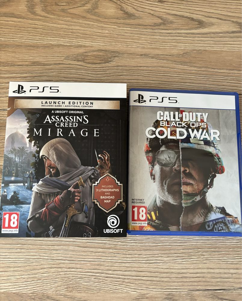 Диск Call of Duty Cold War PS5