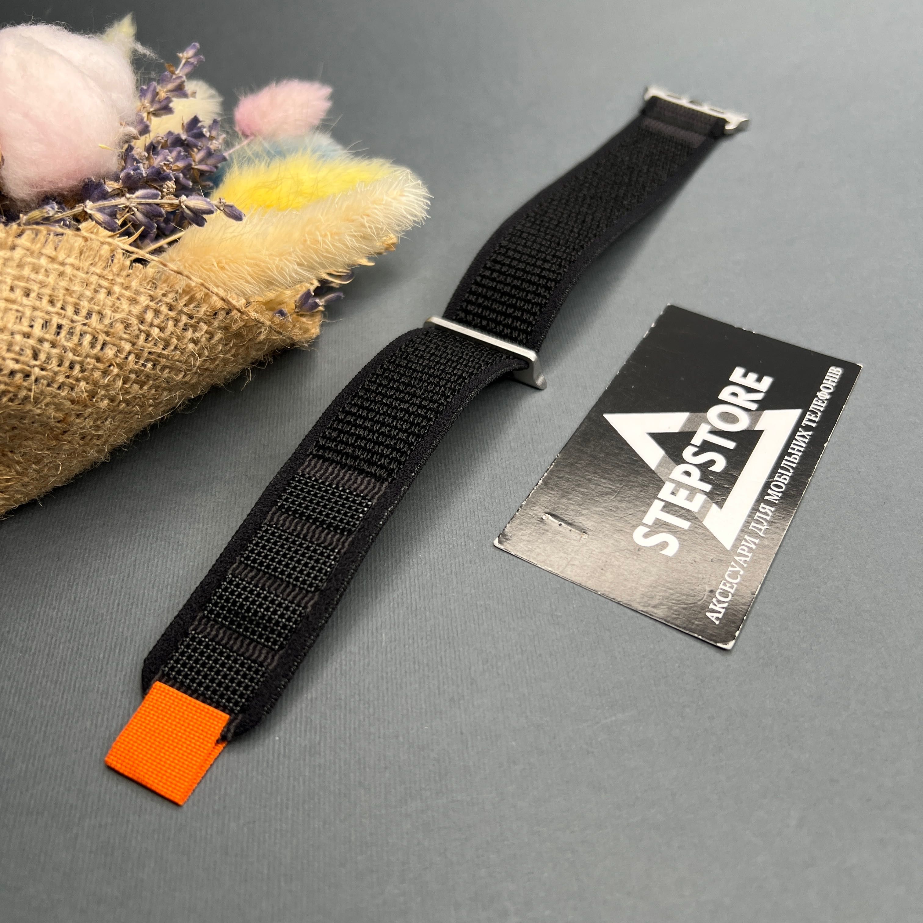 Ремешок 45-42 Trail Loop для Apple Watch 44 mm на липучках 49 Ultra