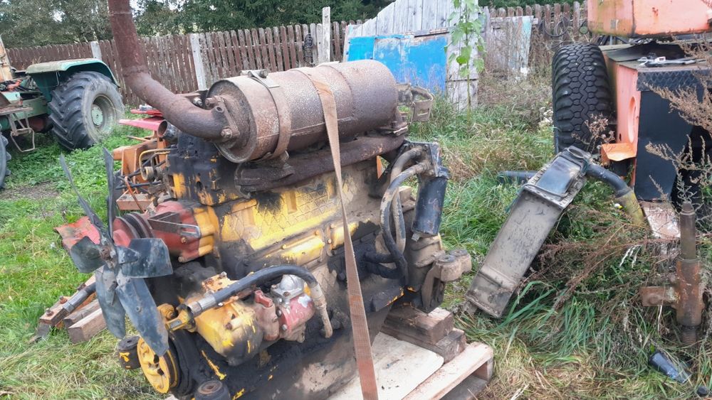 Spycharka Dt 75 silnik A41 90km przystawka WOM