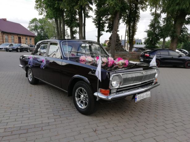 Samochód auto do ślubu Warszawa 224/223 Wołga gaz 24