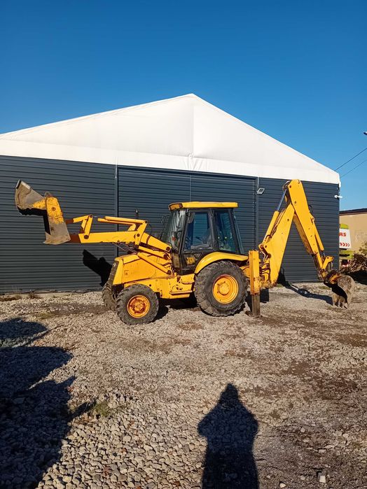 Koparko-ładowarka Jcb3cx 4x4 teleskop opony90% otwierana łyżka brutto