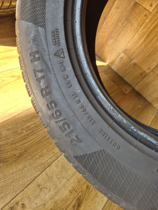 215/65/17 Continental para zima 7,5mm 2021r