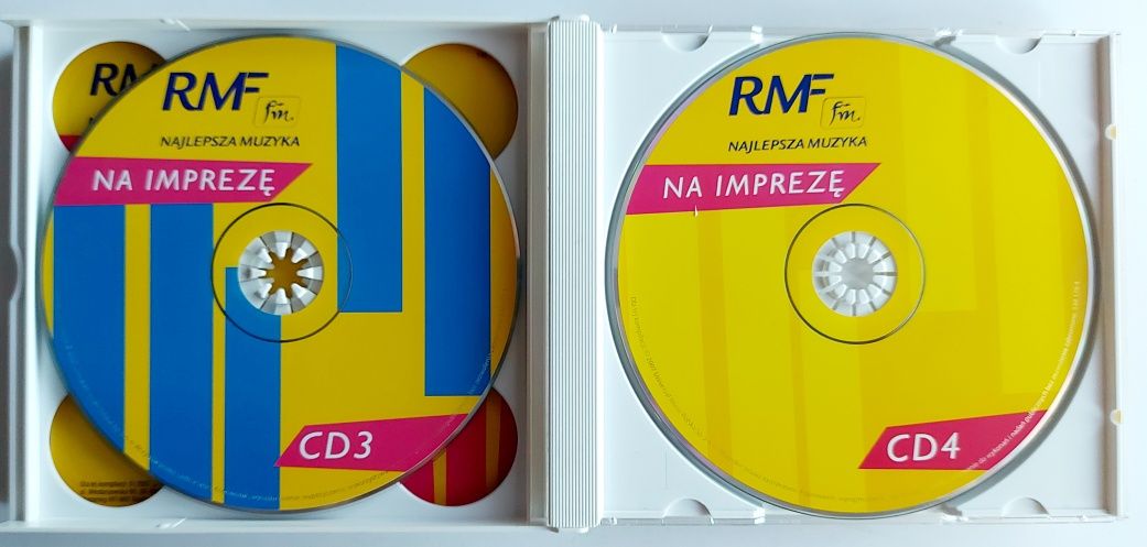 RMF Najlepsza Muzyka Na Imprezę 4CD 2007r ATB Sylver Modjo Limahl A-HA