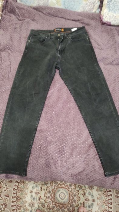 Джинси мом сірі 32 розмір