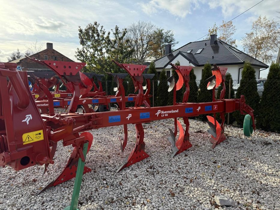 Pług 4 skibowy Obrotowy Kverneland! Nowe Elementy!! Okazja!! Overum!!!