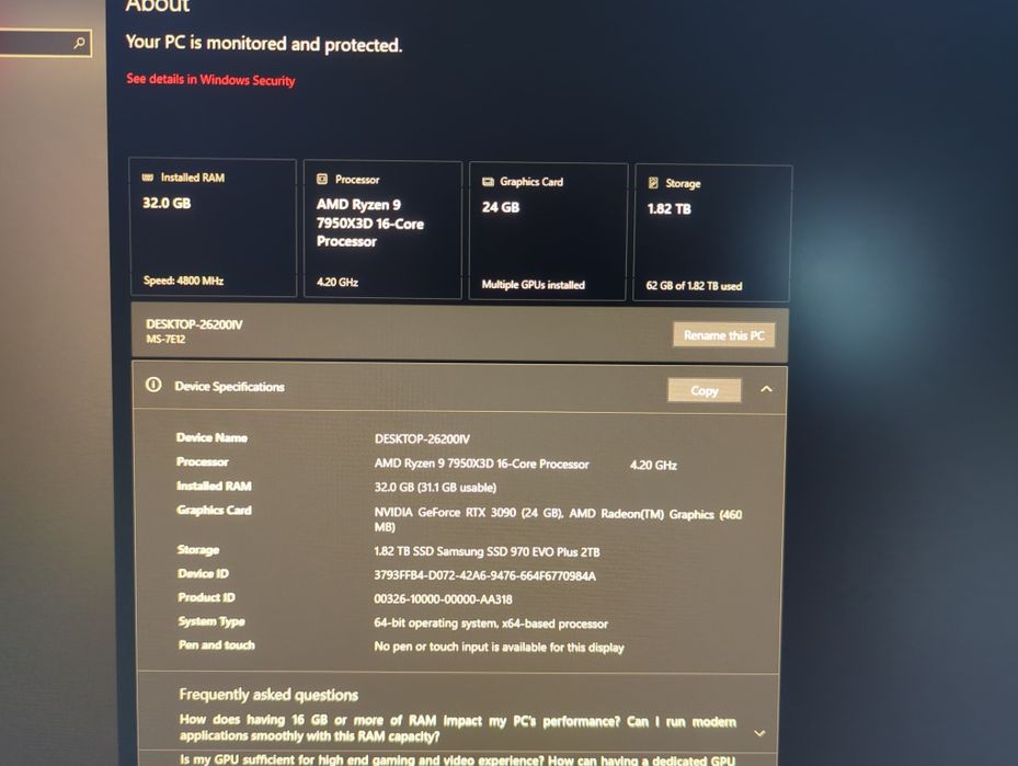 PC Gaming com RTX3090