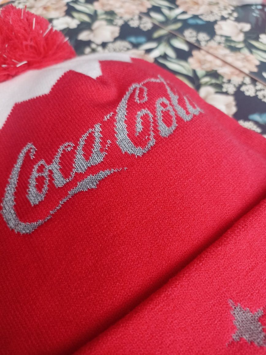 Czapka Coca Cola ODBLASKOWA