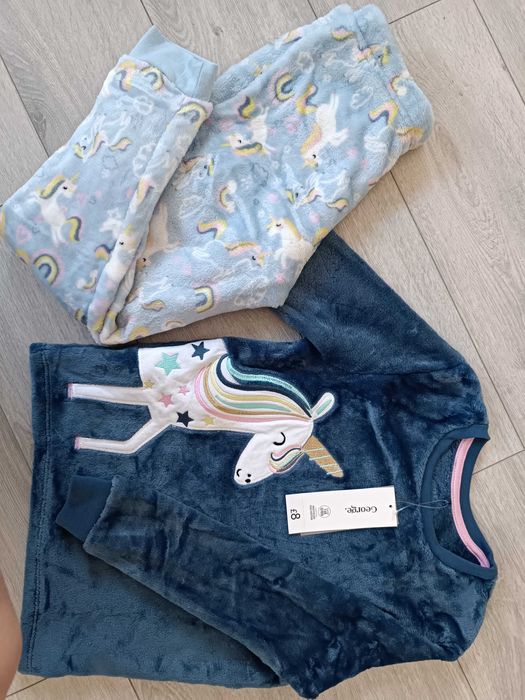 Тепла піжама поні Unicorn George Джордж плюшева фліс 122 128