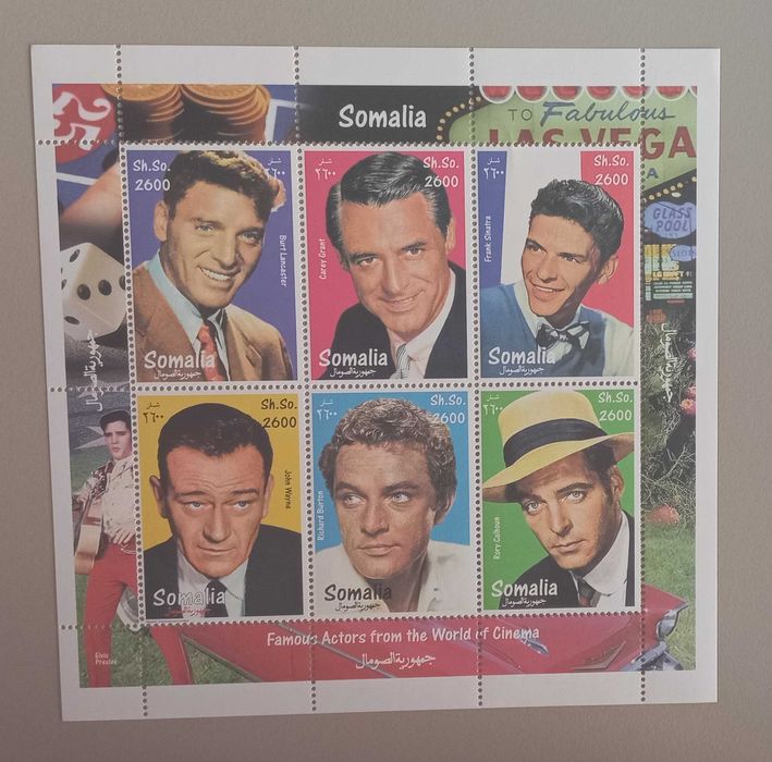 Znaczek pocztowy - Sławni ludzie -