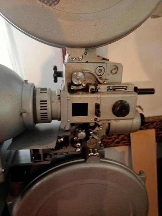 Antiga máquina de cinema