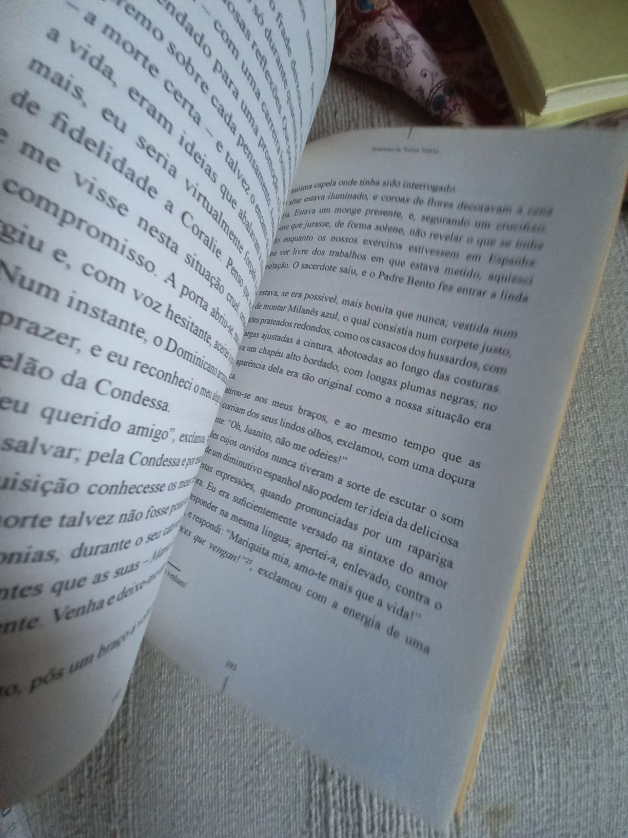 Livro antigo sobre Torres Vedras John Gideon Millingen