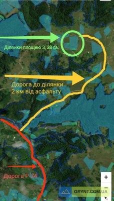 3,38га. Житлової забудови