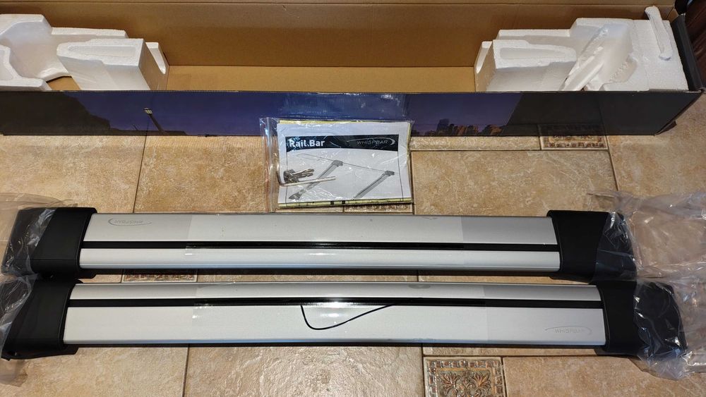 Багажник на рейлінги Whispbar Rail Bar S53 96/102 см