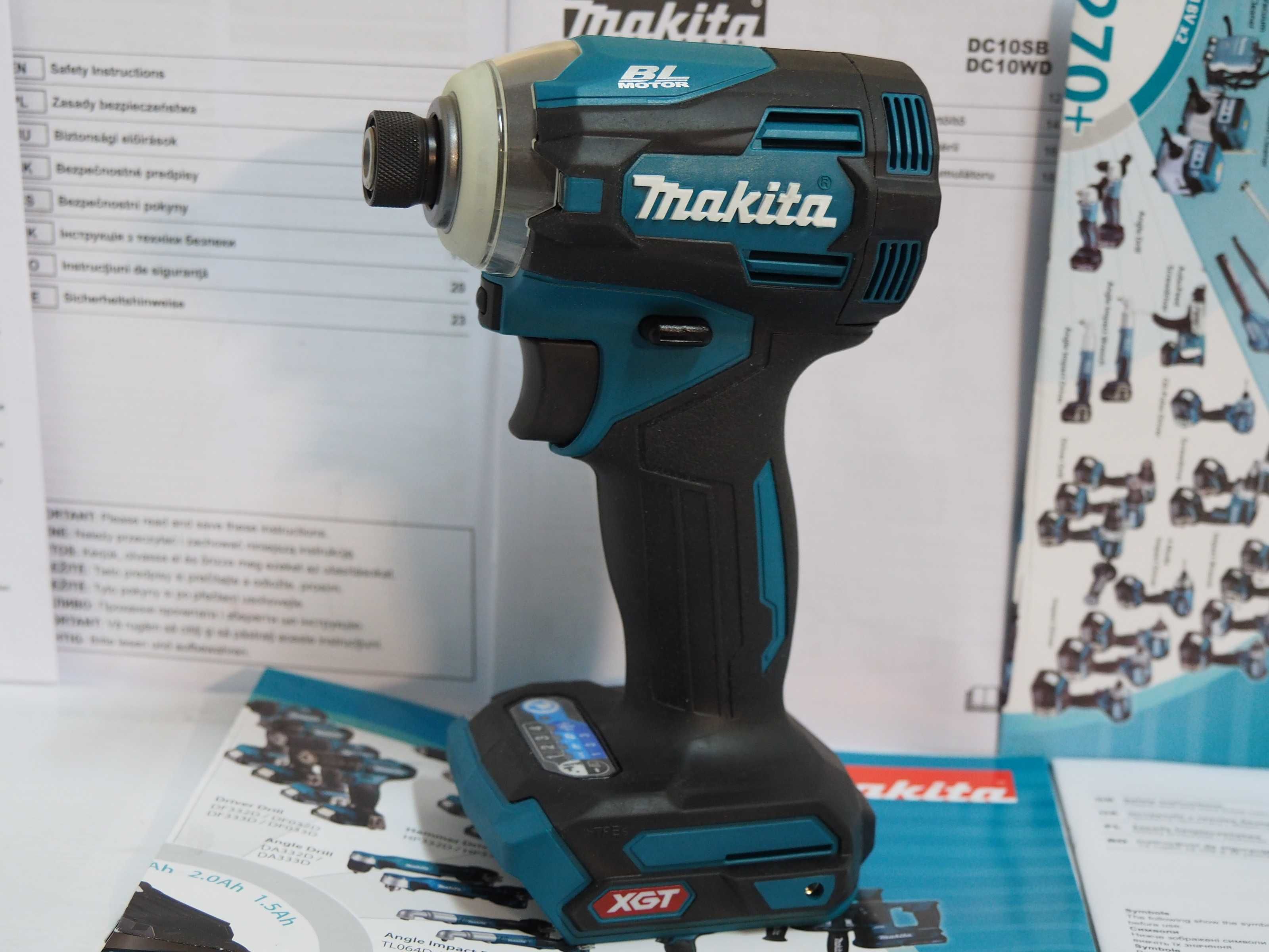 MAKITA TD 001 zakrętarka udarowa 40v-36v moc 220Nm bez aku