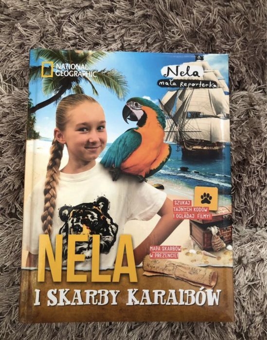 Książka Nela mała reporterka, Nela i skarby karaibów z mapą