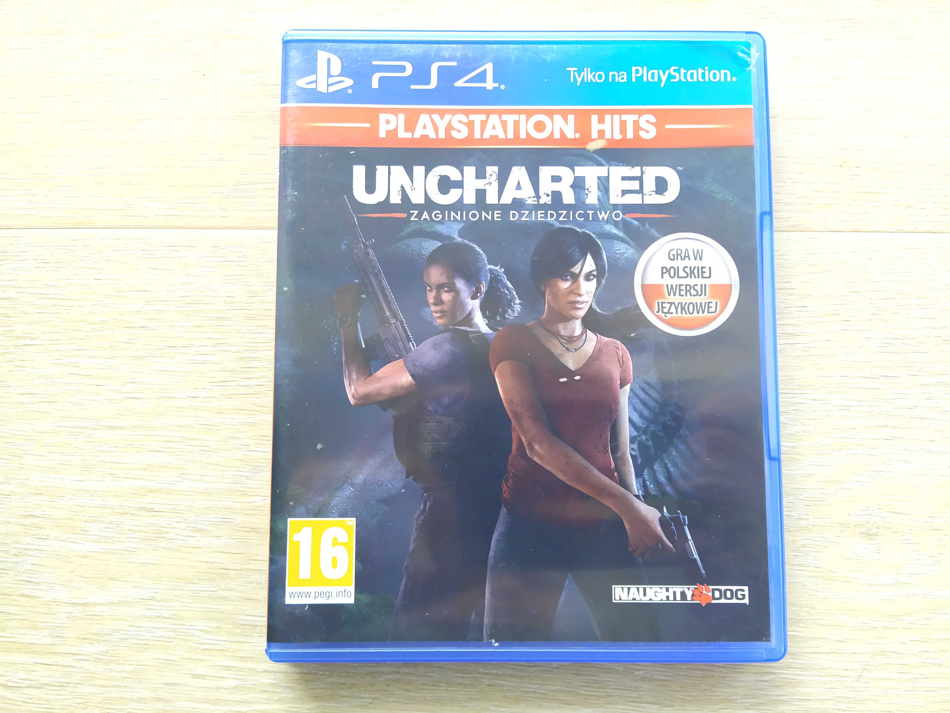 Uncharted: Zaginione dziedzictwo PS4 [PS4] [PS5] (DUBBING PL)