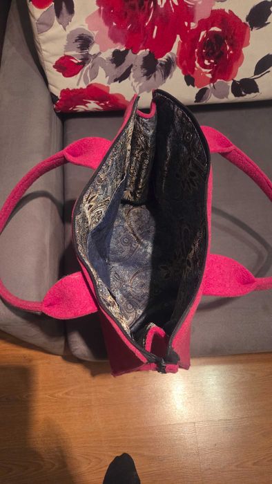 Filcowa torba-torebka