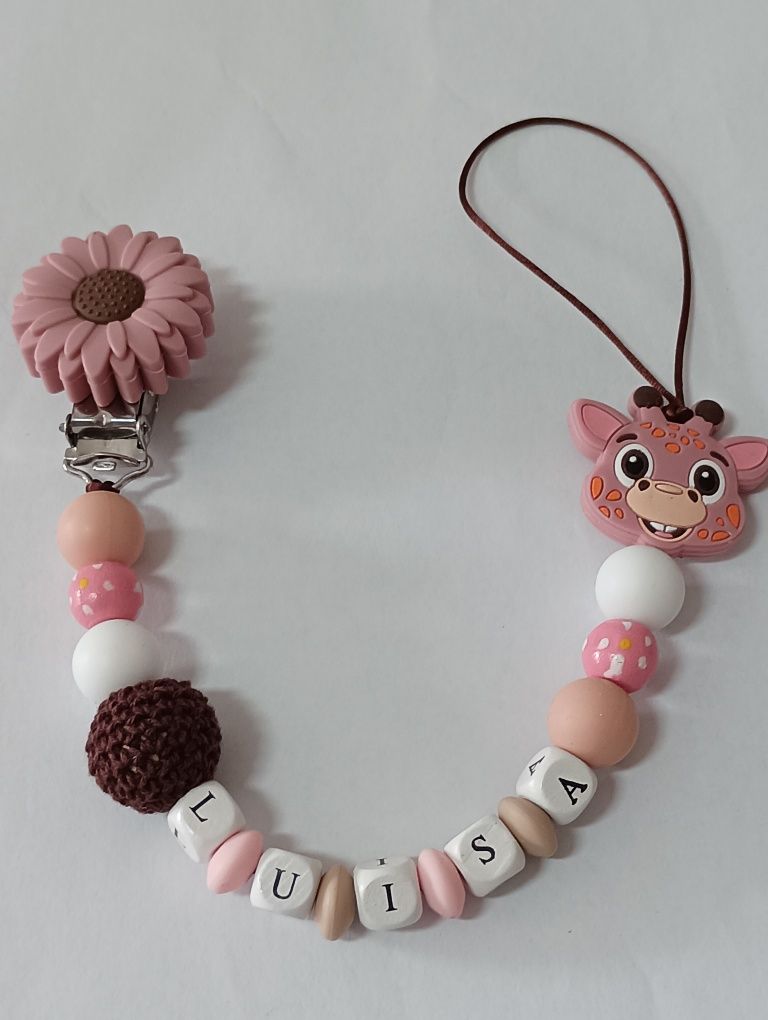 Prende chupetas personalizados