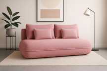 Kanapa sofa AMALFI BOUCLE rozkładana z funkcją spania + pojemnik