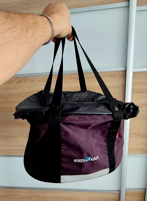Torba rowerowa RIXEL KAUL Klickfix DOGGY do transportu psa kota zakupy