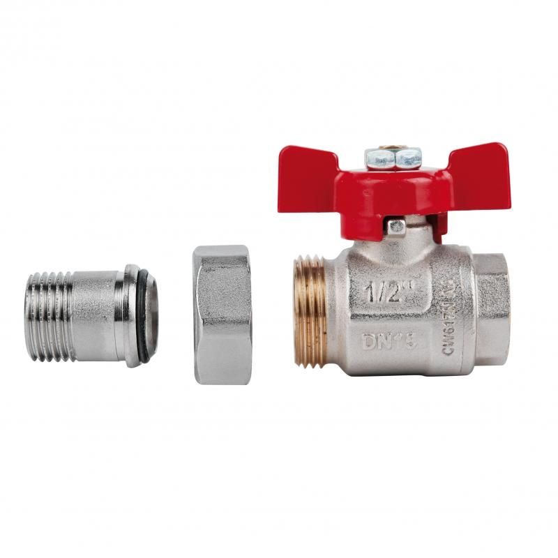 Кран-американка пряма 1/2" PN50 ICMA №347 (Made in Italy)