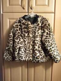 Курточка для девочки Zara меховая