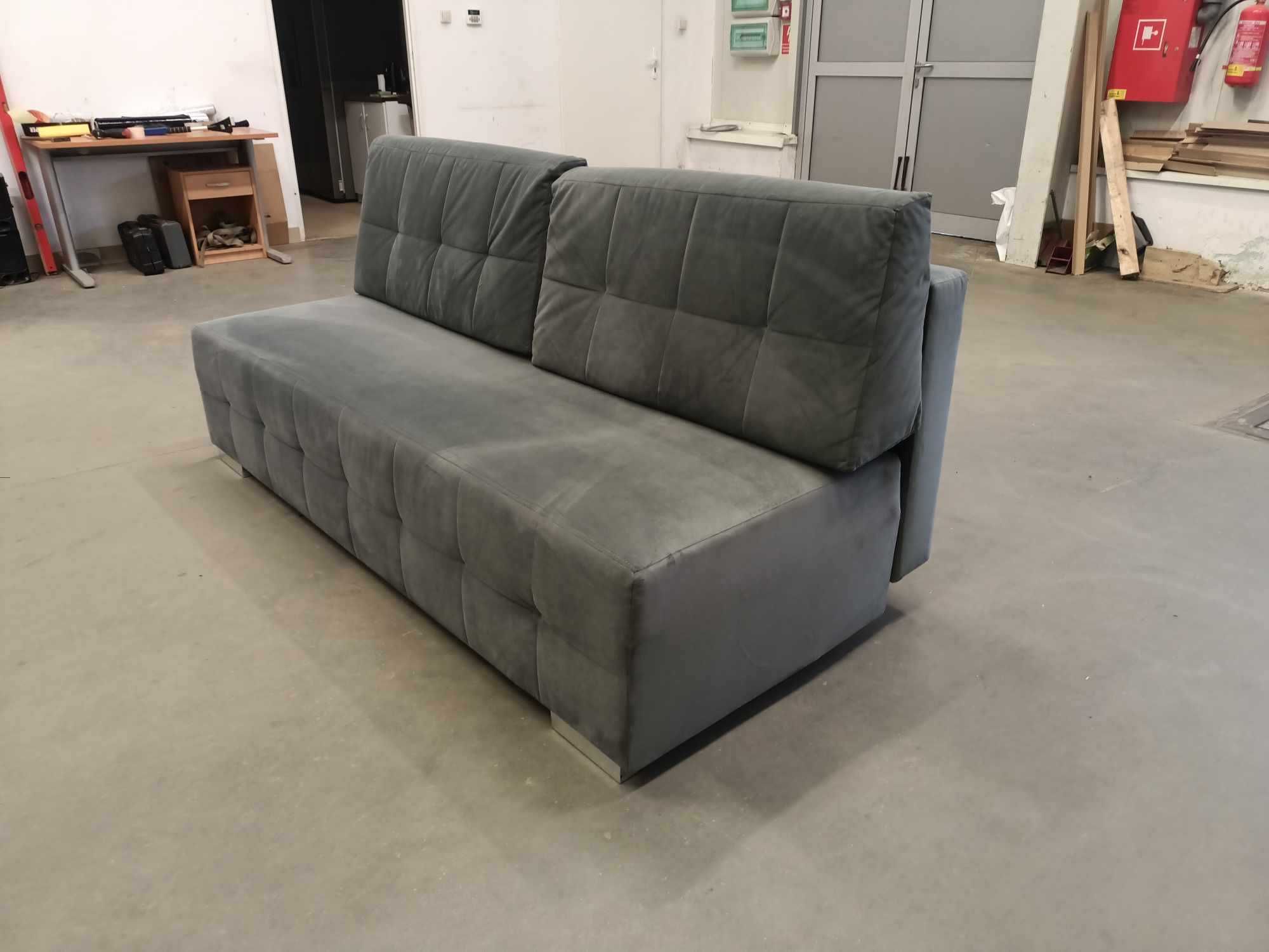 SOFA LILI  || poekspozycyjna || szara || OUTLET -40% ceny regularnej