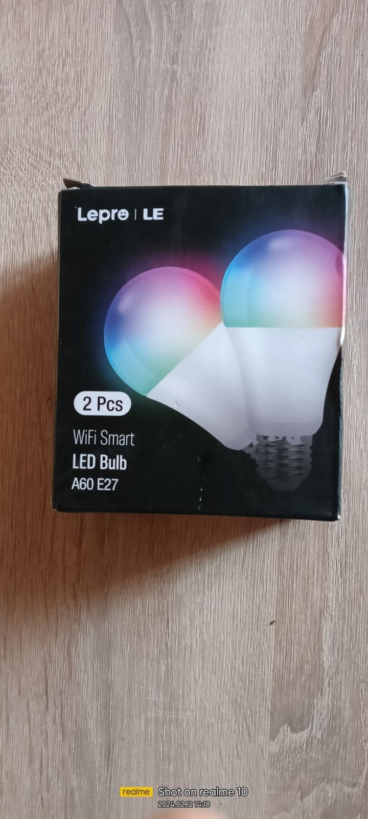 Inteligentna żarówka LED E27 60W 2sztuki