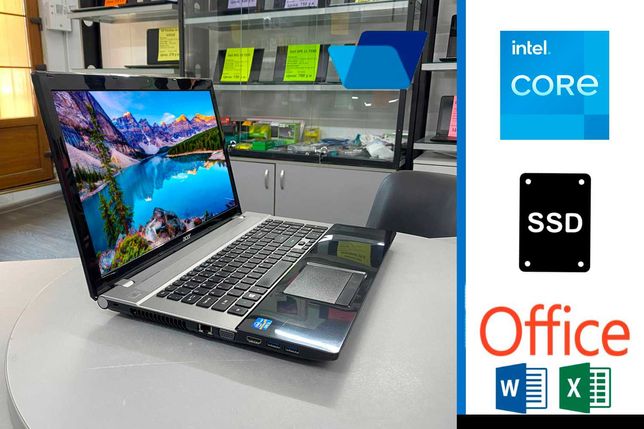 Красивый ноутбук Acer Aspire /Core i3 /SSD new /Office 2016 | Гарантия